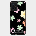 Colorfull Daisy Floral Glass Case Cover For Vivo T1 5G