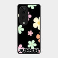 Colorfull Daisy Floral Glass Case Cover For Vivo T3 Ultra