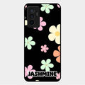 Colorfull Daisy Floral Glass Case Cover For Vivo V23E 5G