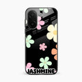 Colorfull Daisy Floral Glass Case Cover For Vivo V60e 5G