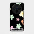 Colorfull Daisy Floral Glass Case Cover For Vivo X200 5G