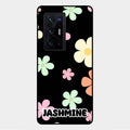 Colorfull Daisy Floral Glass Case Cover For Vivo X70 Pro Plus 5G