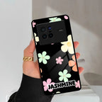 Colorfull Daisy Floral Glass Case Cover For iQOO - ShopOnCliQ