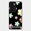 Colorfull Daisy Floral Glass Case Cover For Vivo Y200E 5G