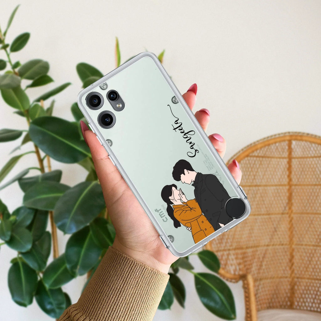 Couple Customize Transparent Silicon Case For Nothing - ShopOnCliQ