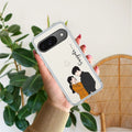 Couple Customize Anti Yellow Case For Google Pixel 9