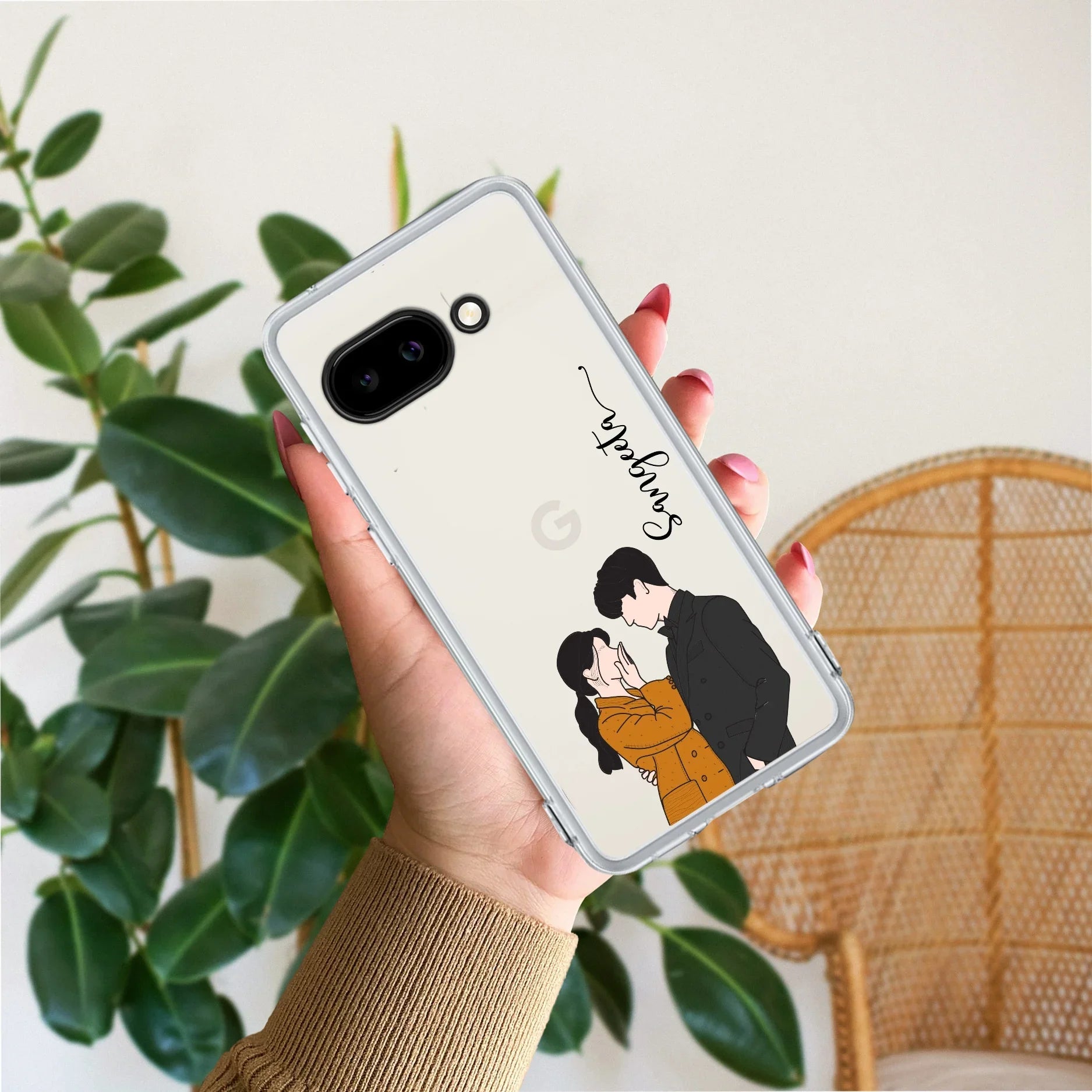 Couple Customize Transparent Silicon Case For Google - ShopOnCliQ