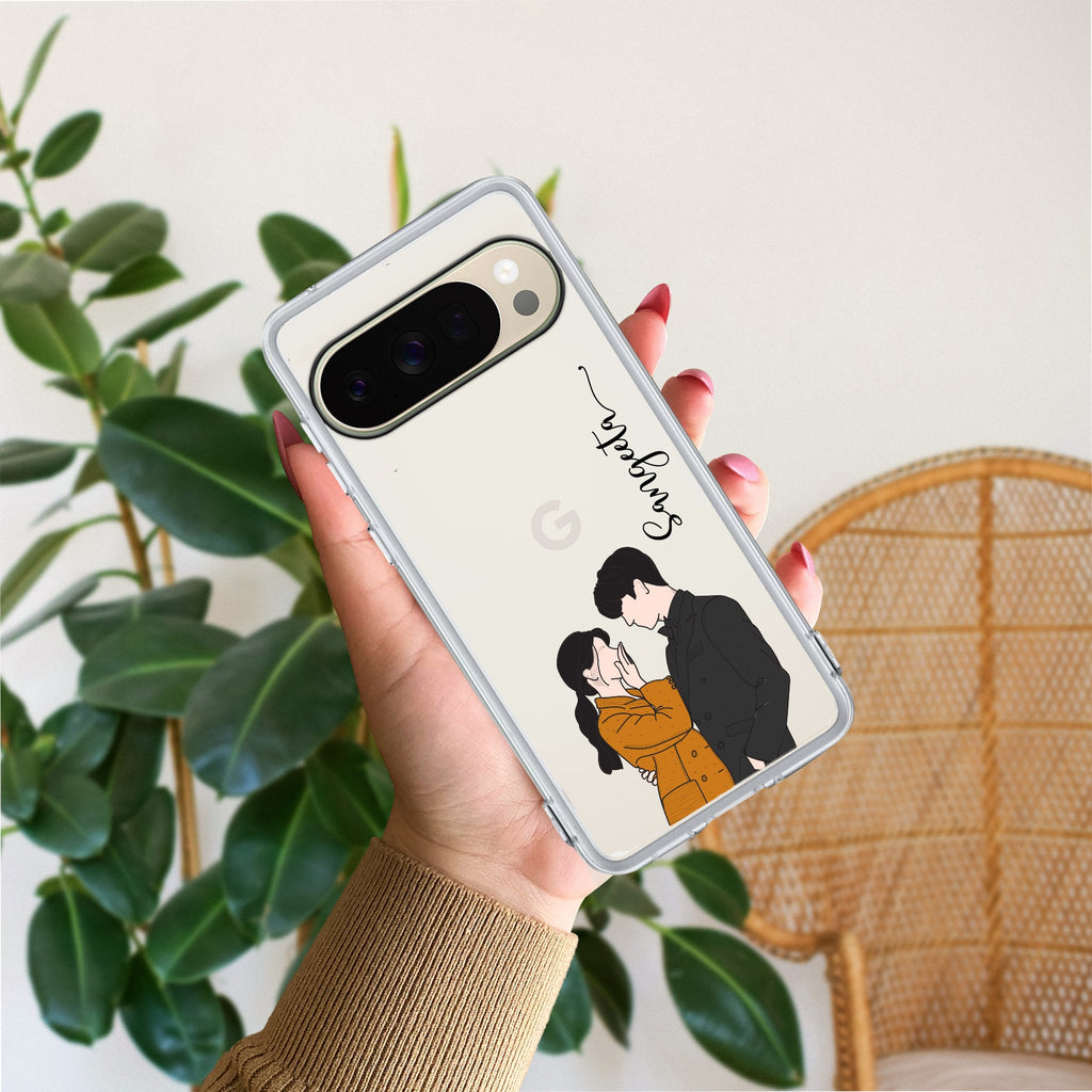 Couple Customize Transparent Silicon Case For Google - ShopOnCliQ