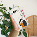 Couple Customize Transparent Silicon Case For Google Pixel 10 Pro XL