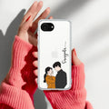 Couple Customize Transparent Silicon Case For iPhone 17e