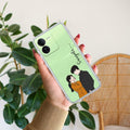 Couple Customize Transparent Silicon Case For iQOO Z9 5G