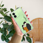 Couple Customize Transparent Silicon Case For iQOO Z9 5G