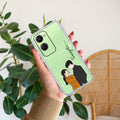 Couple Customize Transparent Silicon Case For iQOO Z9 Lite 5G