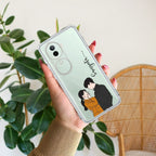 Couple Customize Transparent Silicon Case For Vivo - ShopOnCliQ