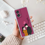 Couple Customize Anti Yellow Case For Motorola G96 5G