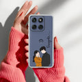 Couple Customize Anti Yellow Case For Motorola Edge 60 Pro 5G