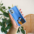 Couple Customize Anti Yellow Case For Motorola G64 5G