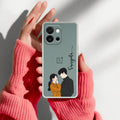 Couple Customize Transparent Silicon Case For OnePlus 13s 5G