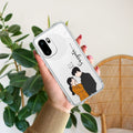Couple Customize Transparent Silicon Case For OnePlus 15R 5G