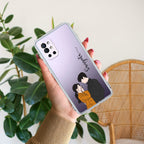 Couple Customize Anti Yellow Case For OnePlus 8t / OnePlus 9R