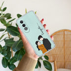 Couple Customize Transparent Silicon Case For OnePlus - ShopOnCliQ