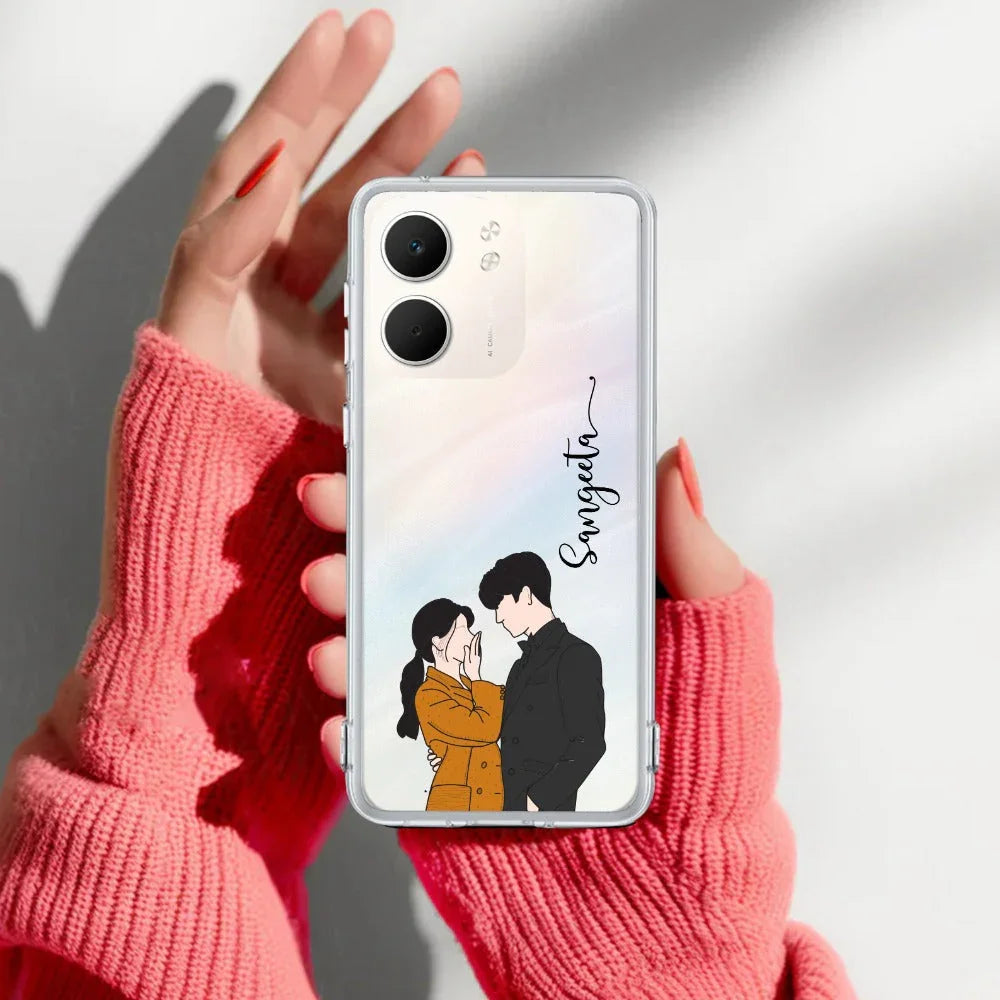 Couple Customize Transparent Silicon Case For Oppo - ShopOnCliQ