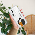 Couple Customize Transparent Silicon Case For Oppo Reno 11 Pro 5G