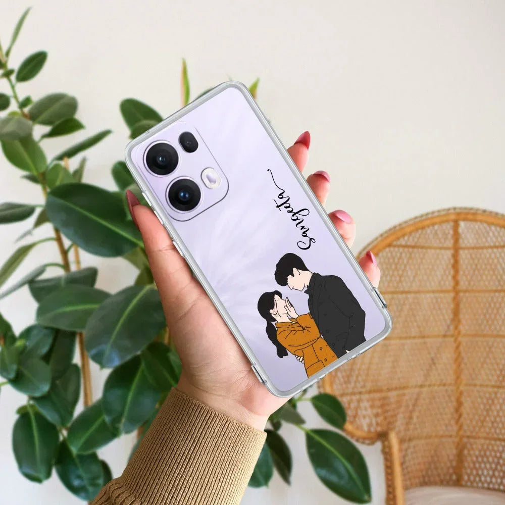 Couple Customize Anti Yellow Case For Oppo Reno 13 Pro 5G