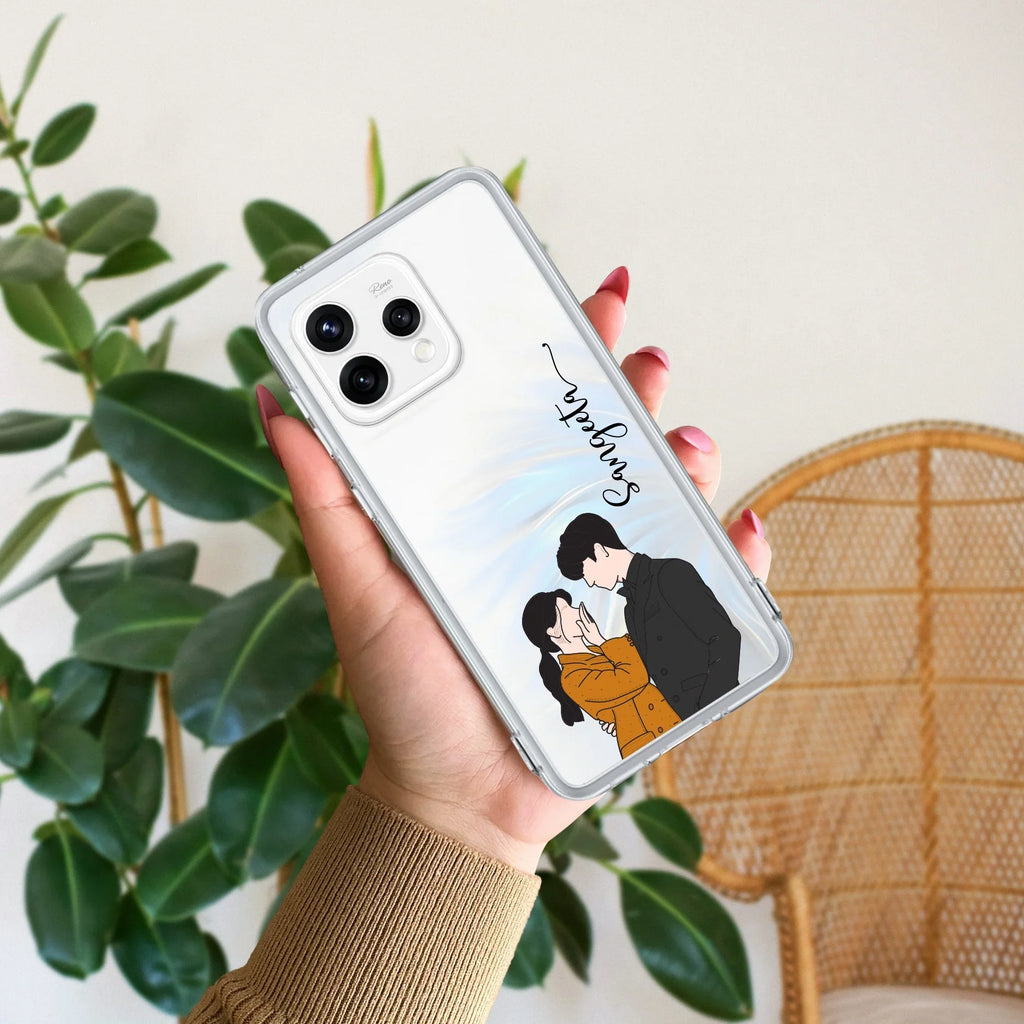 Couple Customize Anti Yellow Case For Oppo Reno 15 5G