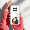 Couple Customize Transparent Silicon Case For Realme 14 Pro Lite 5G