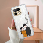 Couple Customize Transparent Silicon Case For Realme/Narzo - ShopOnCliQ