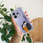 Couple Customize Transparent Silicon Case For Redmi 13C 5G