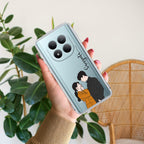Couple Customize Transparent Silicon Case For Redmi Note 15 Pro Plus 5G