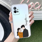 Couple Customize Anti Yellow Case For Vivo T1 5G