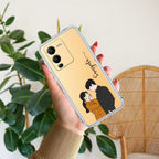 Couple Customize Transparent Silicon Case For Vivo V25 Pro 5G