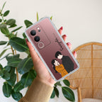 Couple Customize Transparent Silicon Case For Vivo V29 5G