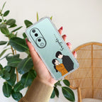 Couple Customize Transparent Silicon Case For Vivo - ShopOnCliQ