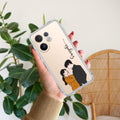 Couple Customize Transparent Silicon Case For Vivo V60 5G