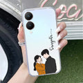 Couple Customize Transparent Silicon Case For Vivo Y28 5G