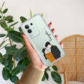 Couple Customize Transparent Silicon Case For Vivo Y31 Pro 5G