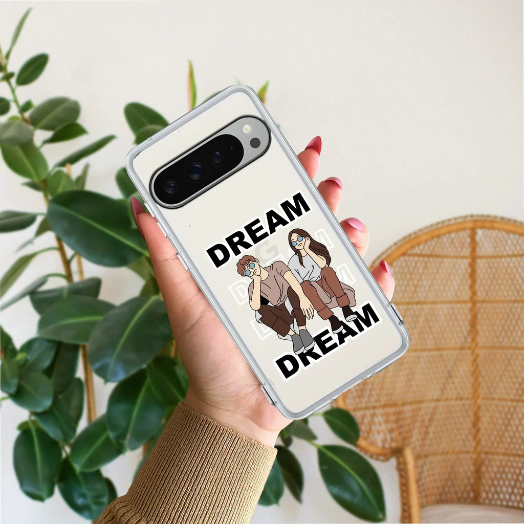 Couple Dream Transparent Silicon Case For Google Pixel 10 Pro XL