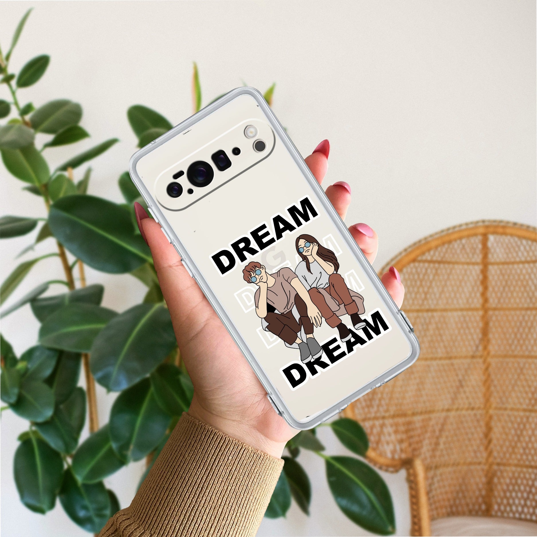 Couple Dream Transparent Silicon Case For Google - ShopOnCliQ