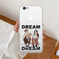 Couple Dream Anti Yellow Clear Case For iPhone 7 / iPhone 8 / iPhone Se 2020