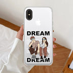 Couple Dream Anti Yellow Clear Case For iPhone XR