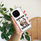 Couple Dream Transparent Silicon Case For iQOO 12 5G