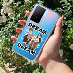 Couple Dream Transparent Silicon Case For iQOO Z7s 5G