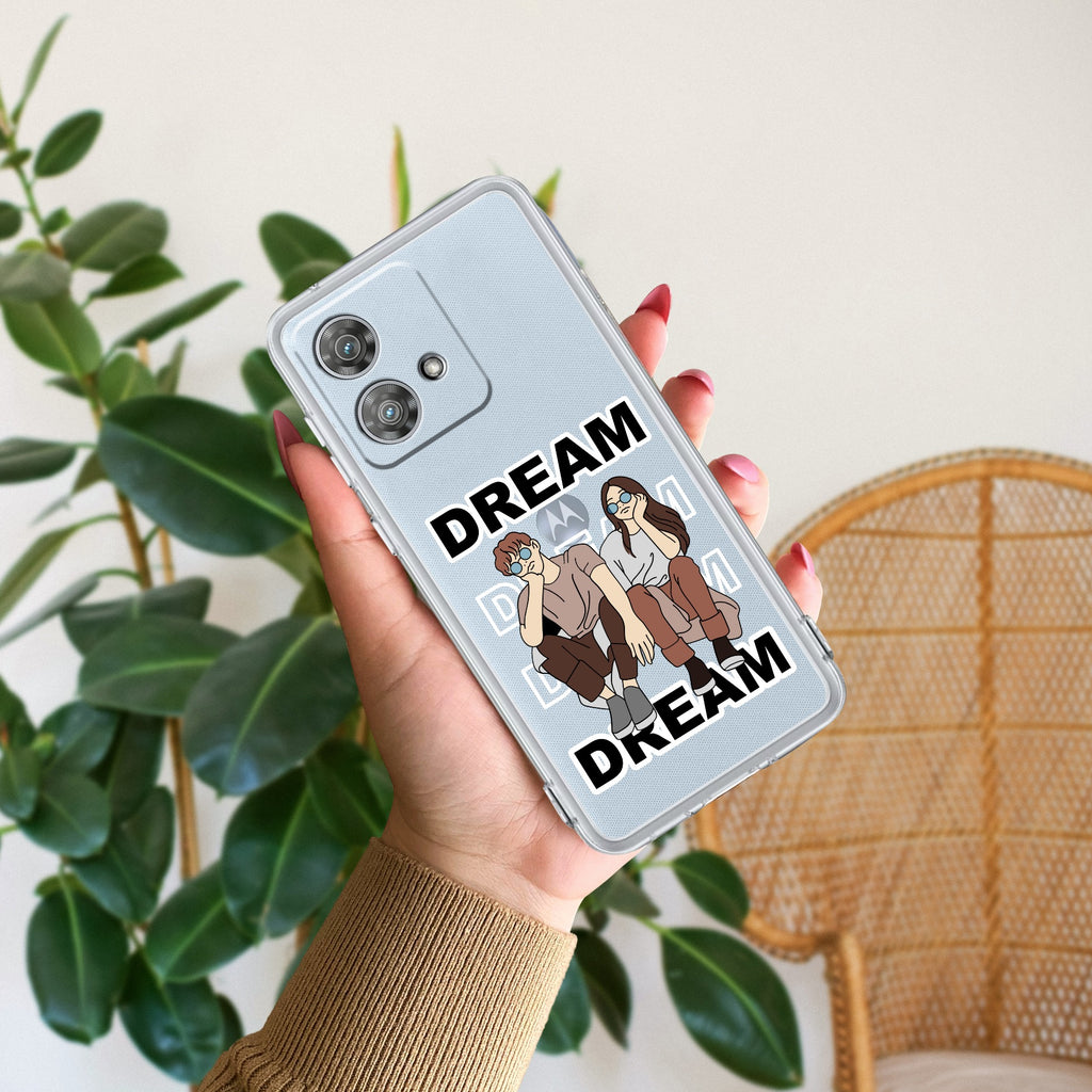 Couple Dream Anti Yellow Case For Motorola Edge 40 Neo 5G