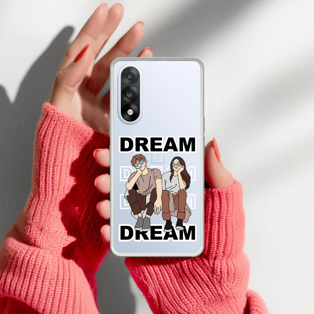 Couple Dream Transparent Silicon Case For OnePlus