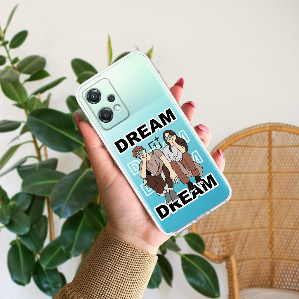Couple Dream Transparent Silicon Case For OnePlus Nord CE 2 Lite