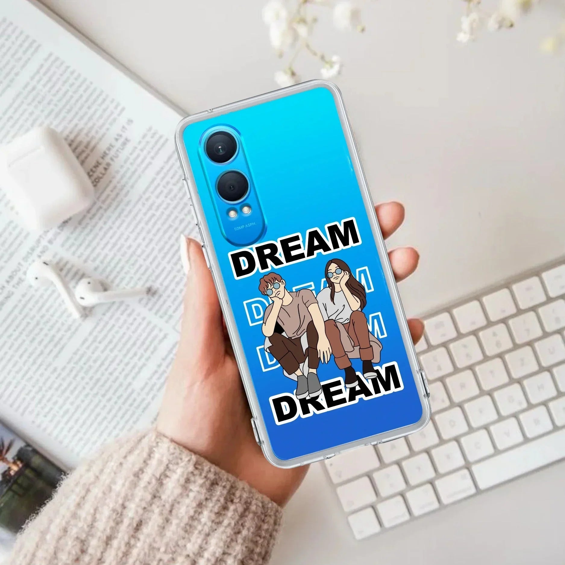 Couple Dream Transparent Silicon Case For OnePlus - ShopOnCliQ